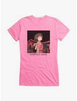Best Pirce 🔥 Studio Ghibli Spirited Away Chihiro 👧 Girls T-Shirt 😀 -Hot Sale Studio Ghibli Store 13073392 hi