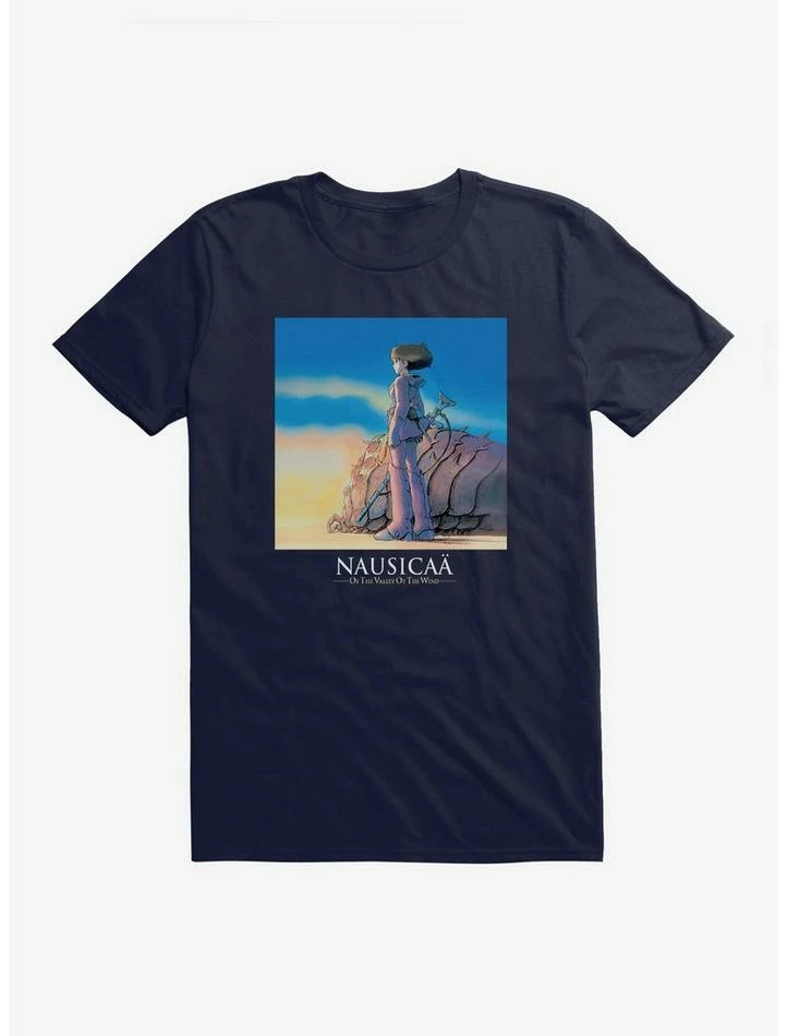 Budget 👏 Studio Ghibli Nausicaa Of The Valley Of The Wind T-Shirt ⌛ 2 Budget 👏 Studio Ghibli Nausicaa Of The Valley Of The Wind T-Shirt ⌛ - Image 2