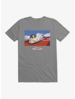 Deals 😀 Studio Ghibli Porco Rosso Jet T-Shirt 💯 -Hot Sale Studio Ghibli Store 13096407 hi 1
