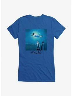 Best reviews of 💯 Studio Ghibli Castle In The Sky Poster Art 👧 Girls T-Shirt 🎉 -Hot Sale Studio Ghibli Store 13182067 hi