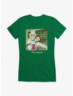 Hot Sale ✨ Studio Ghibli The Cat Returns 👧 Girls T-Shirt 🤩 -Hot Sale Studio Ghibli Store 13182375 hi