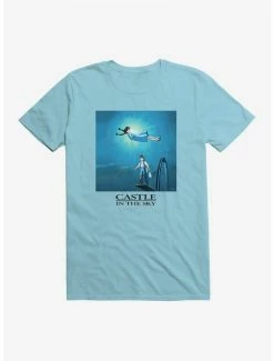 Wholesale 😍 Studio Ghibli Castle In The Sky Poster Art T-Shirt 😍 -Hot Sale Studio Ghibli Store 13182563 hi