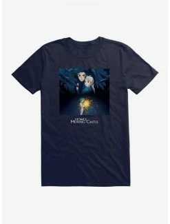 Best Pirce 👍 Studio Ghibli Howl's Moving Castle Poster Art T-Shirt ⌛ 9 Best Pirce 👍 Studio Ghibli Howl's Moving Castle Poster Art T-Shirt ⌛ -Hot Sale Studio Ghibli Store 13182590 hi