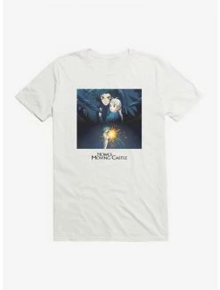 Best Pirce 👍 Studio Ghibli Howl's Moving Castle Poster Art T-Shirt ⌛ 11 Best Pirce 👍 Studio Ghibli Howl's Moving Castle Poster Art T-Shirt ⌛ -Hot Sale Studio Ghibli Store 13182617 hi