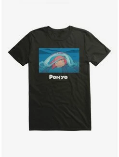 New ⭐ Studio Ghibli Ponyo Poster Art T-Shirt 🛒