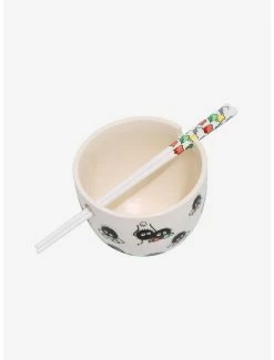 Budget 🛒 Studio Ghibli Spirited Away Soot Sprites Ramen Bowl & Chopsticks 👏 -Hot Sale Studio Ghibli Store 13974682 av3