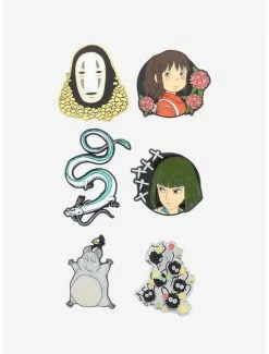 Discount ๐ฅฐ Studio Ghibli Spirited Away Glitter Blind Box Enamel Pin ๐