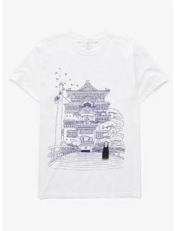 Buy 🤩 Studio Ghibli Spirited Away Bathhouse No-Face T-Shirt ✨