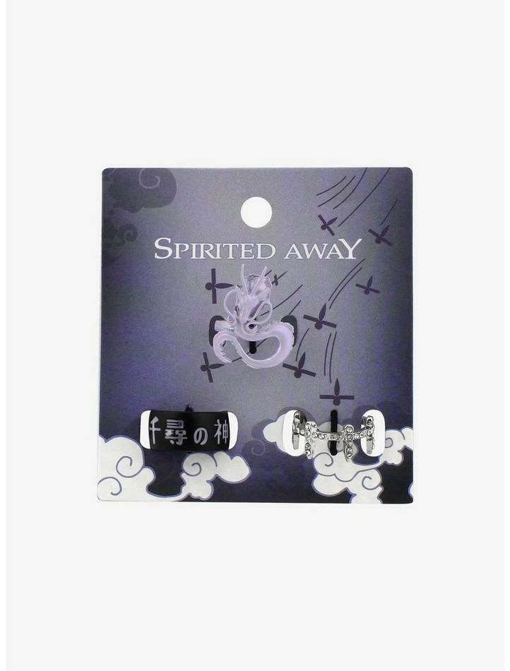Hot Sale ๐ Studio Ghibli Spirited Away Haku Ring Set ๐ฏ 1 Hot Sale ๐ Studio Ghibli Spirited Away Haku Ring Set ๐ฏ