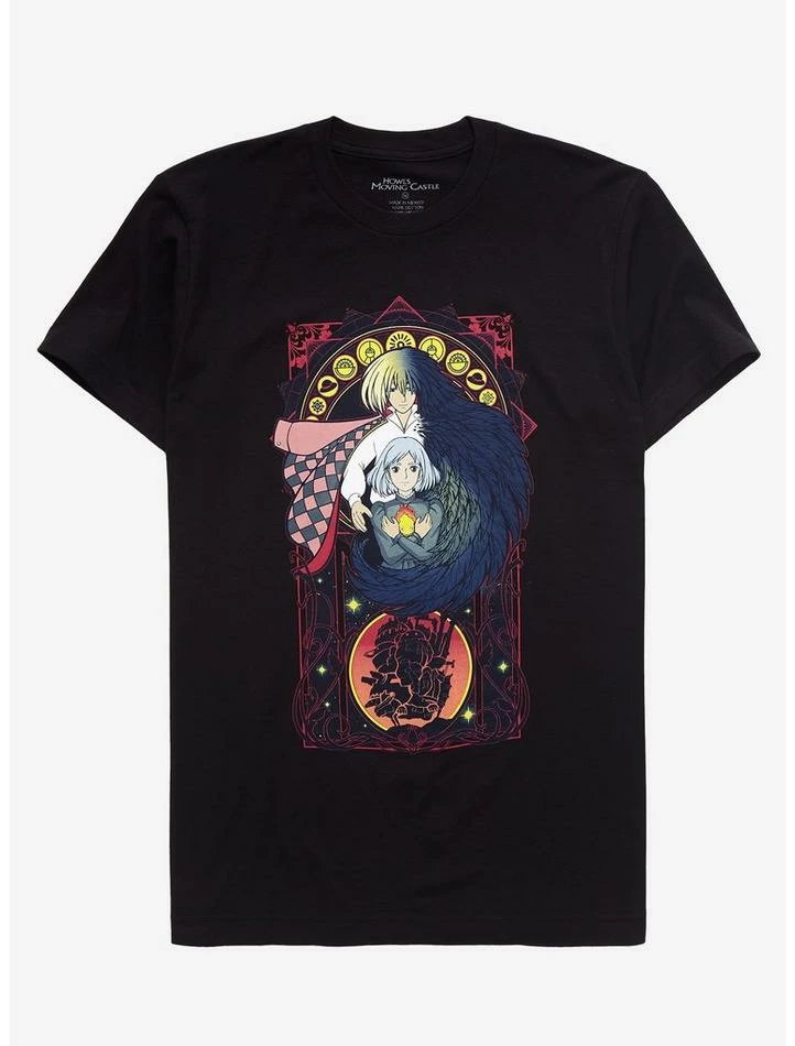 Wholesale π Studio Ghibli Howl's Moving Castle Trio T-Shirt π 1 Wholesale π Studio Ghibli Howl's Moving Castle Trio T-Shirt π