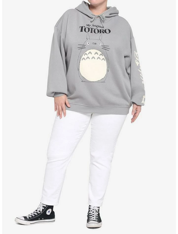 Discount 🧨 Her Universe My Neighbor Totoro Logo 👧 Girls Hoodie Plus Size ❤️ 2 Discount 🧨 Her Universe My Neighbor Totoro Logo 👧 Girls Hoodie Plus Size ❤️ - Image 2