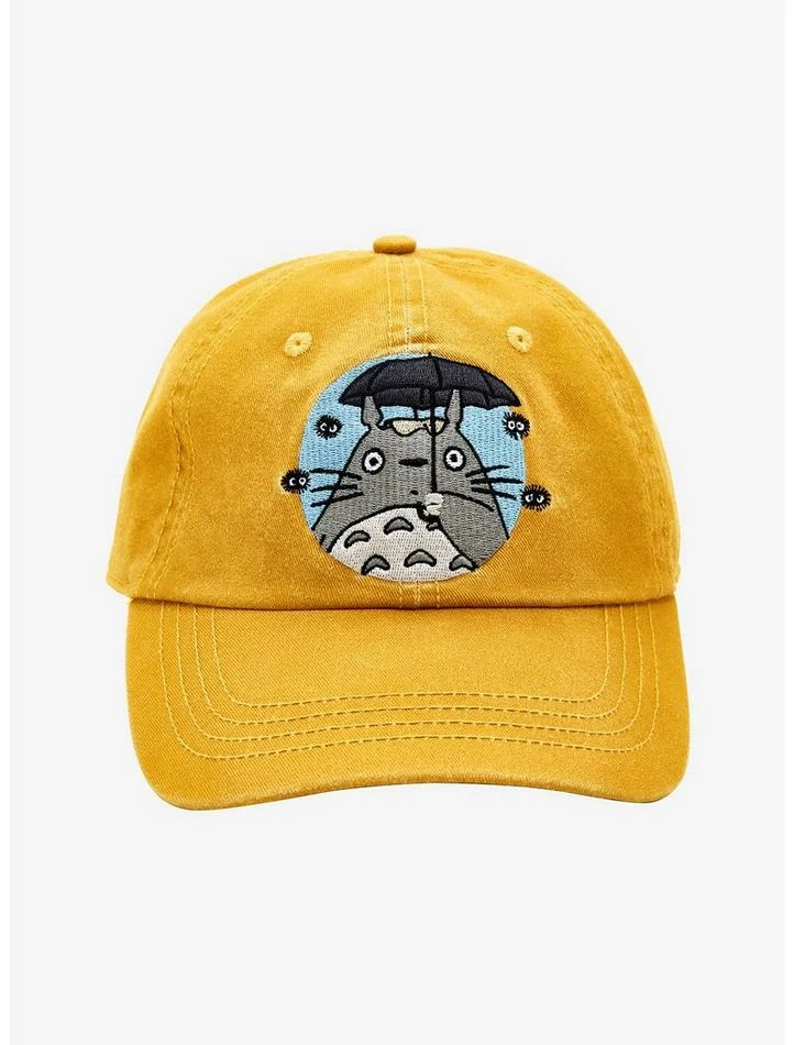 Top 10 โ Studio Ghibli My Neighbor Totoro Umbrella Patch Dad Cap ๐ 2 Top 10 โ Studio Ghibli My Neighbor Totoro Umbrella Patch Dad Cap ๐ - Image 2