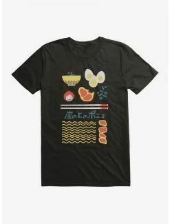 Promo 🎁 Studio Ghibli Ponyo Ramen Essentials T-Shirt 👏 -Hot Sale Studio Ghibli Store 16622599 hi