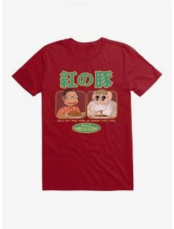 Buy 🧨 Studio Ghibli Porco Rosso Eat First T-Shirt ⭐ -Hot Sale Studio Ghibli Store 16622653 hi