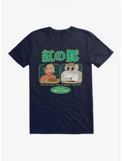Buy 🧨 Studio Ghibli Porco Rosso Eat First T-Shirt ⭐ -Hot Sale Studio Ghibli Store 16622662 hi