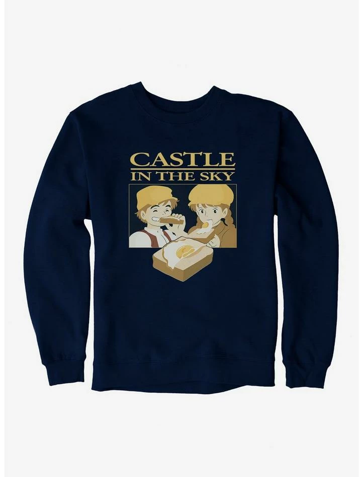 Best deal 👏 Studio Ghibli Castle In The Sky Sunny Side Up Sweatshirt 🥰 5 Best deal 👏 Studio Ghibli Castle In The Sky Sunny Side Up Sweatshirt 🥰 - Image 5