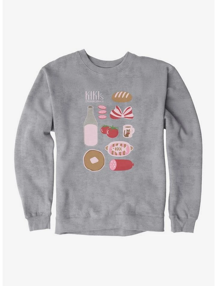 Cheapest 🎁 Studio Ghibli Kiki's Delivery Service Essential Foods Sweatshirt 😉 1 Cheapest 🎁 Studio Ghibli Kiki's Delivery Service Essential Foods Sweatshirt 😉