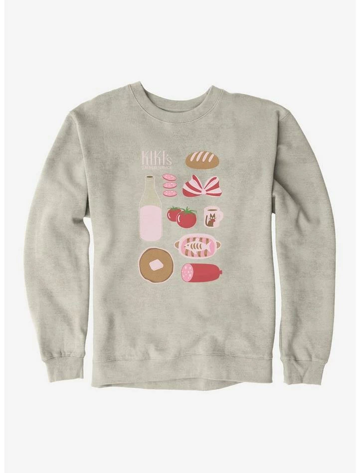 Cheapest 🎁 Studio Ghibli Kiki's Delivery Service Essential Foods Sweatshirt 😉 5 Cheapest 🎁 Studio Ghibli Kiki's Delivery Service Essential Foods Sweatshirt 😉 - Image 5