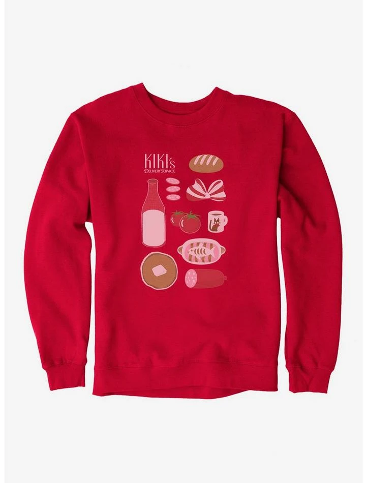 Cheapest 🎁 Studio Ghibli Kiki's Delivery Service Essential Foods Sweatshirt 😉 6 Cheapest 🎁 Studio Ghibli Kiki's Delivery Service Essential Foods Sweatshirt 😉 - Image 6