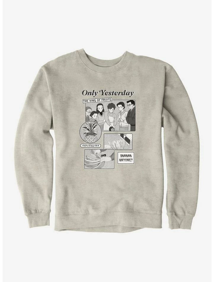 Flash Sale 😉 Studio Ghibli Only Yesterday King Of Fruits Sweatshirt ❤️ 5 Flash Sale 😉 Studio Ghibli Only Yesterday King Of Fruits Sweatshirt ❤️ - Image 5