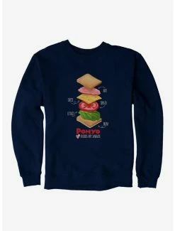 Flash Sale ๐ Studio Ghibli Ponyo Deconstructed Ham Sandwich Sweatshirt ๐