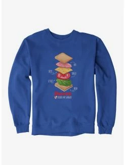 Flash Sale 👏 Studio Ghibli Ponyo Deconstructed Ham Sandwich Sweatshirt 👏 -Hot Sale Studio Ghibli Store 16623695 hi