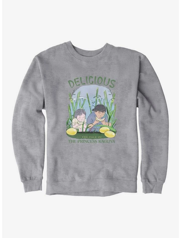 Promo 😀 Studio Ghibli The Tale Of The Princess Kaguya Delicious Sweatshirt ✨ 4 Promo 😀 Studio Ghibli The Tale Of The Princess Kaguya Delicious Sweatshirt ✨ - Image 4
