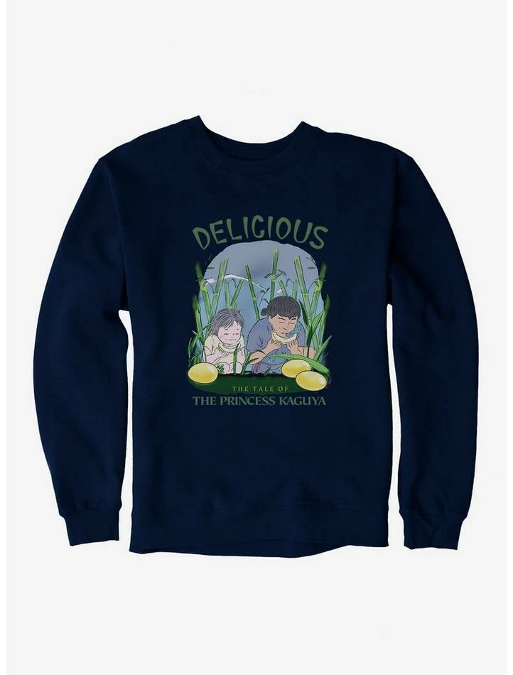 Promo 😀 Studio Ghibli The Tale Of The Princess Kaguya Delicious Sweatshirt ✨ 1 Promo 😀 Studio Ghibli The Tale Of The Princess Kaguya Delicious Sweatshirt ✨