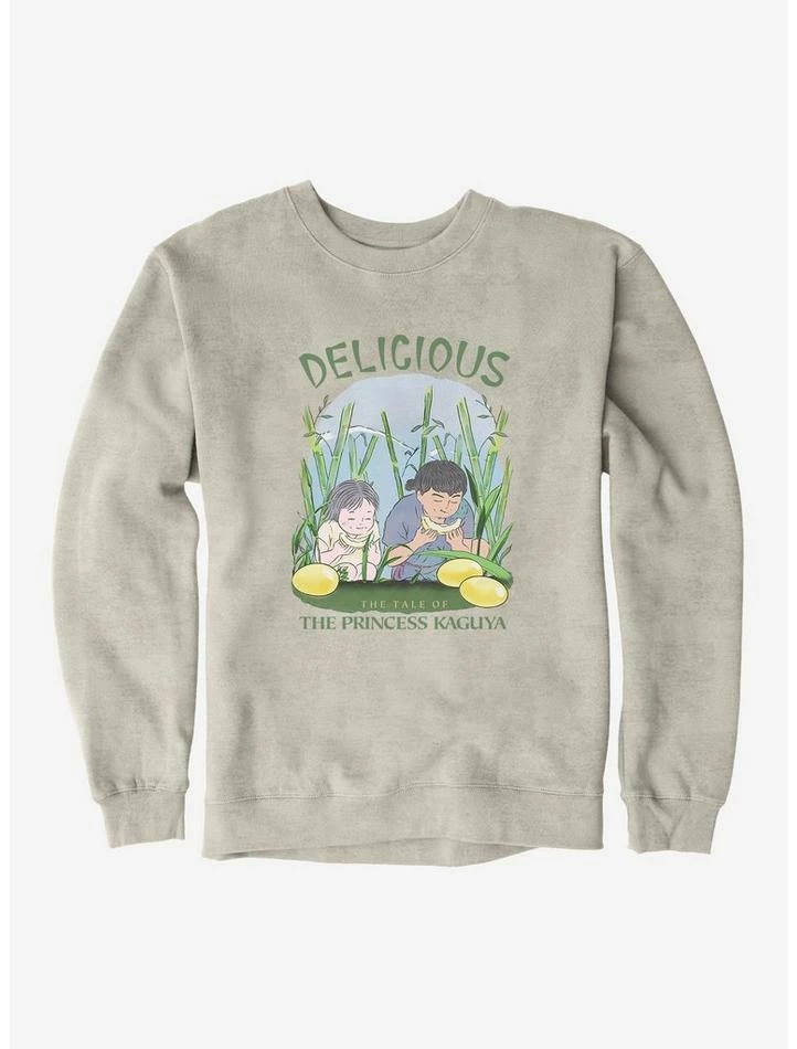 Promo 😀 Studio Ghibli The Tale Of The Princess Kaguya Delicious Sweatshirt ✨ 6 Promo 😀 Studio Ghibli The Tale Of The Princess Kaguya Delicious Sweatshirt ✨ - Image 6