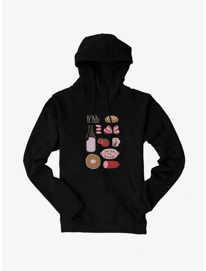 Cheap 😉 Studio Ghibli Kiki's Delivery Service Essential Foods Hoodie 😀 2 Cheap 😉 Studio Ghibli Kiki's Delivery Service Essential Foods Hoodie 😀 - Image 2