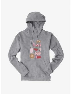 Cheap ๐ Studio Ghibli Kiki's Delivery Service Essential Foods Hoodie ๐