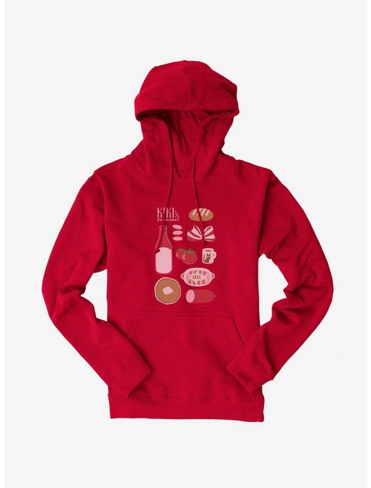 Cheap 😉 Studio Ghibli Kiki's Delivery Service Essential Foods Hoodie 😀 6 Cheap 😉 Studio Ghibli Kiki's Delivery Service Essential Foods Hoodie 😀 - Image 6