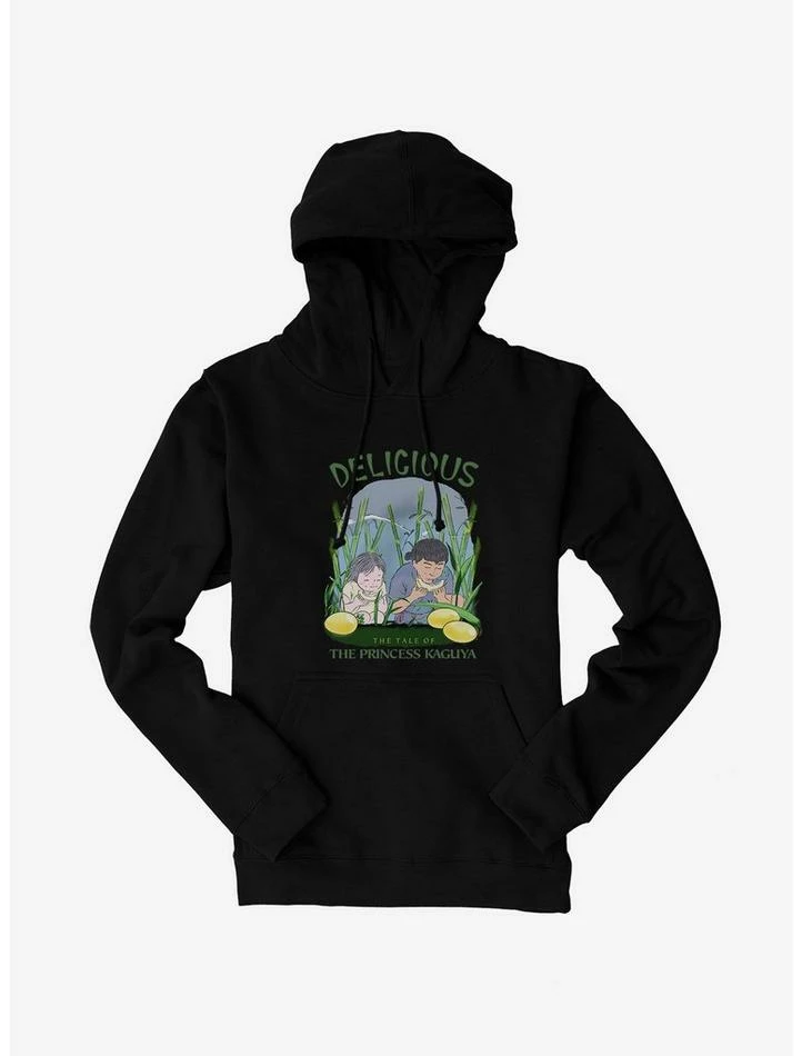 Cheap 😀 Studio Ghibli The Tale Of The Princess Kaguya Delicious Hoodie 👍 2 Cheap 😀 Studio Ghibli The Tale Of The Princess Kaguya Delicious Hoodie 👍 - Image 2