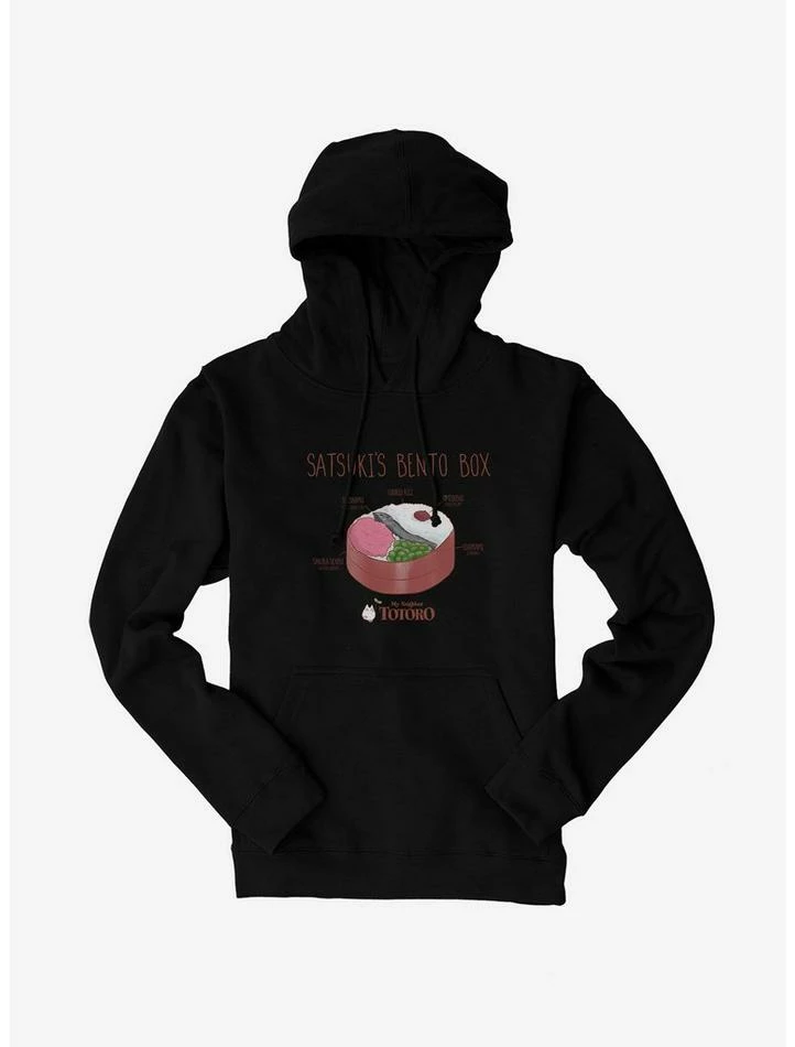 Flash Sale 💯 Studio Ghibli My Neighbor Totoro Satsuki's Bento Box Hoodie 🔔 1 Flash Sale 💯 Studio Ghibli My Neighbor Totoro Satsuki's Bento Box Hoodie 🔔