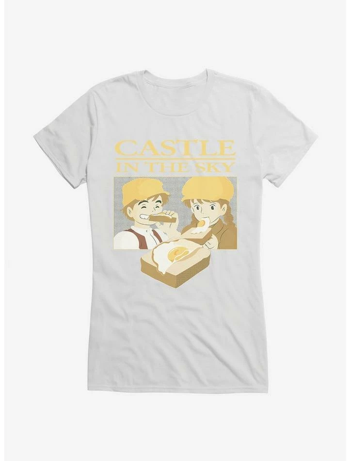 New 𧨠Studio Ghibli Castle In The Sky Sunny Side Up π§ Girls T-Shirt β¨ 6 New 𧨠Studio Ghibli Castle In The Sky Sunny Side Up π§ Girls T-Shirt β¨ - Image 6