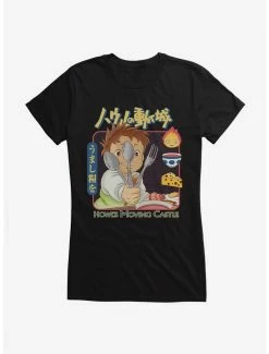 Discount 💯 Studio Ghibli Howl's Moving Castle Markl Utensils 👧 Girls T-Shirt 🧨