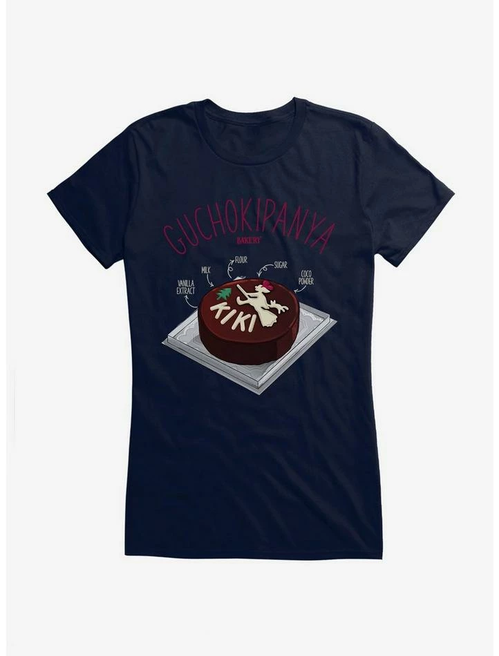 Discount ๐ Studio Ghibli Kiki's Delivery Service Guchokipanya Bakery Coco Cake Ingredients ๐ง Girls T-Shirt ๐ 4 Discount ๐ Studio Ghibli Kiki's Delivery Service Guchokipanya Bakery Coco Cake Ingredients ๐ง Girls T-Shirt ๐ - Image 4