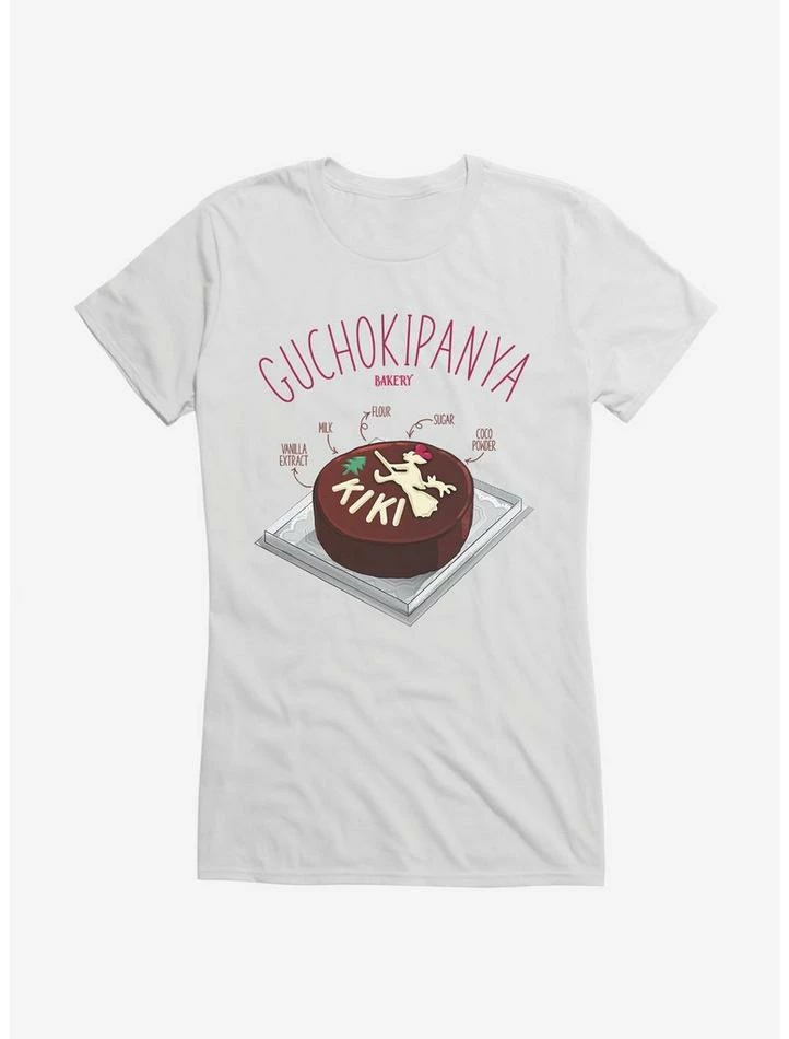 Discount ๐ Studio Ghibli Kiki's Delivery Service Guchokipanya Bakery Coco Cake Ingredients ๐ง Girls T-Shirt ๐ 6 Discount ๐ Studio Ghibli Kiki's Delivery Service Guchokipanya Bakery Coco Cake Ingredients ๐ง Girls T-Shirt ๐ - Image 6