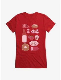 Cheap ⌛ Studio Ghibli Kiki's Delivery Service Essential Foods 👧 Girls T-Shirt 🔔 -Hot Sale Studio Ghibli Store 16625283 hi 1