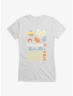 Buy 👏 Studio Ghibli Ponyo Ramen Essentials 👧 Girls T-Shirt ✨ -Hot Sale Studio Ghibli Store 16625535 hi