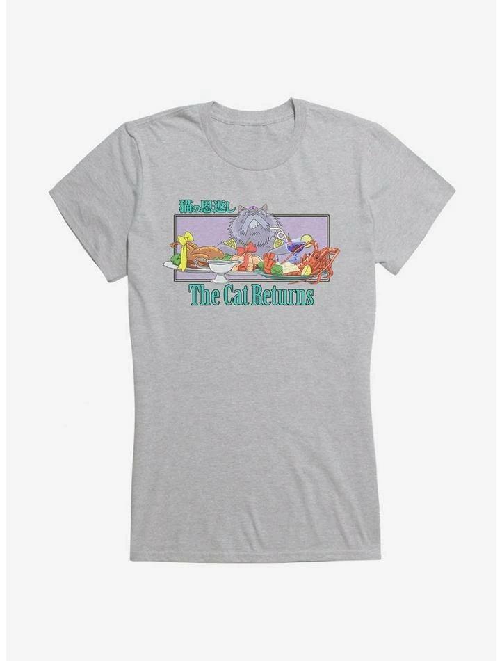 Discount ๐ฅ Studio Ghibli The Cat Returns Cat King Feast ๐ง Girls T-Shirt ๐ 3 Discount ๐ฅ Studio Ghibli The Cat Returns Cat King Feast ๐ง Girls T-Shirt ๐ - Image 3
