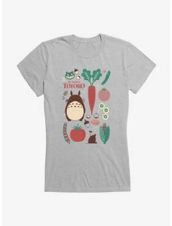 Cheapest 🤩 Studio Ghibli My Neighbor Totoro Food Collection 👧 Girls T-Shirt 🔔 -Hot Sale Studio Ghibli Store 16625864 hi