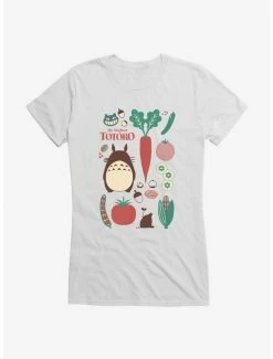 Cheapest 🤩 Studio Ghibli My Neighbor Totoro Food Collection 👧 Girls T-Shirt 🔔 -Hot Sale Studio Ghibli Store 16625885 hi
