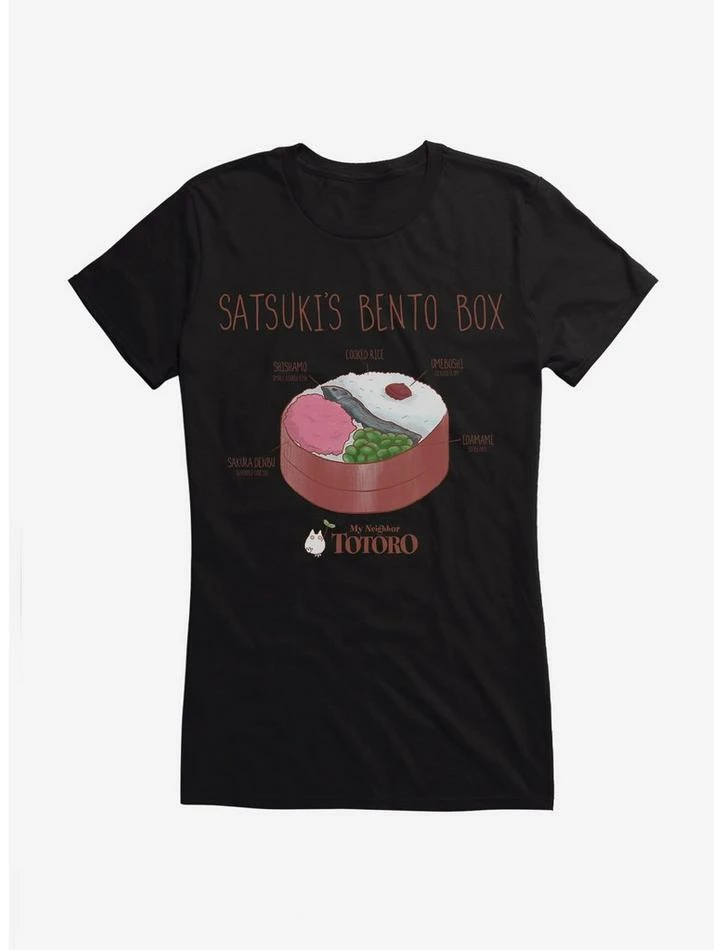 Best Sale ๐ Studio Ghibli My Neighbor Totoro Satsuki's Bento Box ๐ง Girls T-Shirt ๐ 2 Best Sale ๐ Studio Ghibli My Neighbor Totoro Satsuki's Bento Box ๐ง Girls T-Shirt ๐ - Image 2