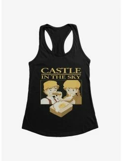 Outlet 😉 Studio Ghibli Castle In The Sky Sunny Side Up 👧 Girls Tank Top 😀