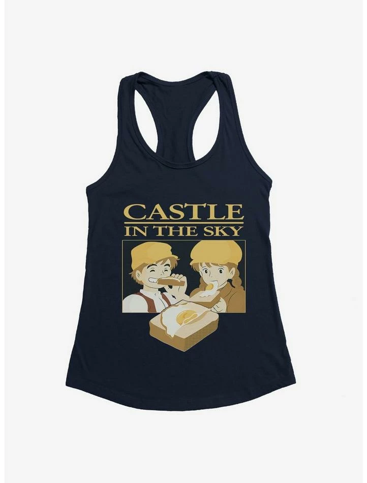Outlet ๐ Studio Ghibli Castle In The Sky Sunny Side Up ๐ง Girls Tank Top ๐ 3 Outlet ๐ Studio Ghibli Castle In The Sky Sunny Side Up ๐ง Girls Tank Top ๐ - Image 3