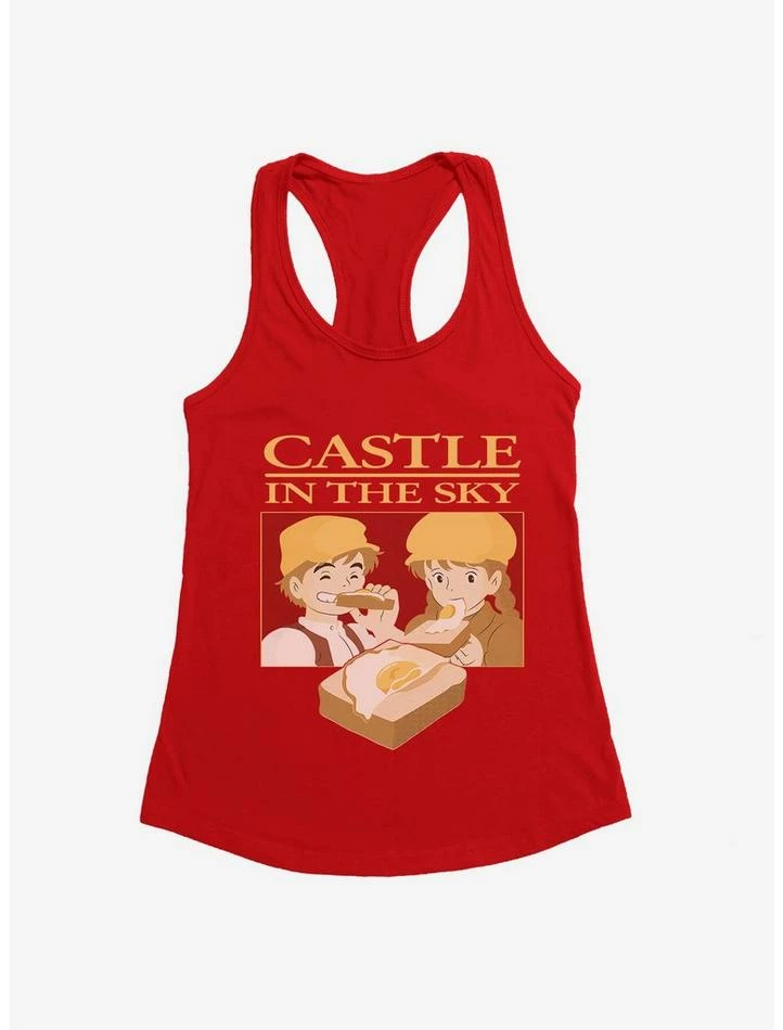 Outlet ๐ Studio Ghibli Castle In The Sky Sunny Side Up ๐ง Girls Tank Top ๐ 5 Outlet ๐ Studio Ghibli Castle In The Sky Sunny Side Up ๐ง Girls Tank Top ๐ - Image 5