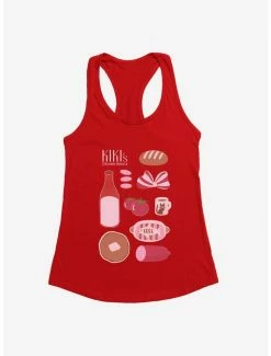 Best reviews of 👏 Studio Ghibli Kiki's Delivery Service Essential Foods 👧 Girls Tank Top 🔥 -Hot Sale Studio Ghibli Store 16626226 hi