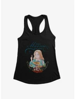 Cheap 😍 Studio Ghibli When Marnie Was There Mushrooms 👧 Girls Tank Top 🧨