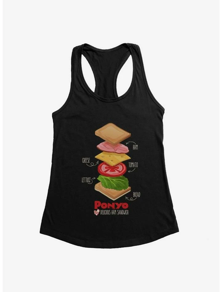 Flash Sale ๐ฅฐ Studio Ghibli Ponyo Deconstructed Ham Sandwich ๐ง Girls Tank Top ๐ 6 Flash Sale ๐ฅฐ Studio Ghibli Ponyo Deconstructed Ham Sandwich ๐ง Girls Tank Top ๐ - Image 6